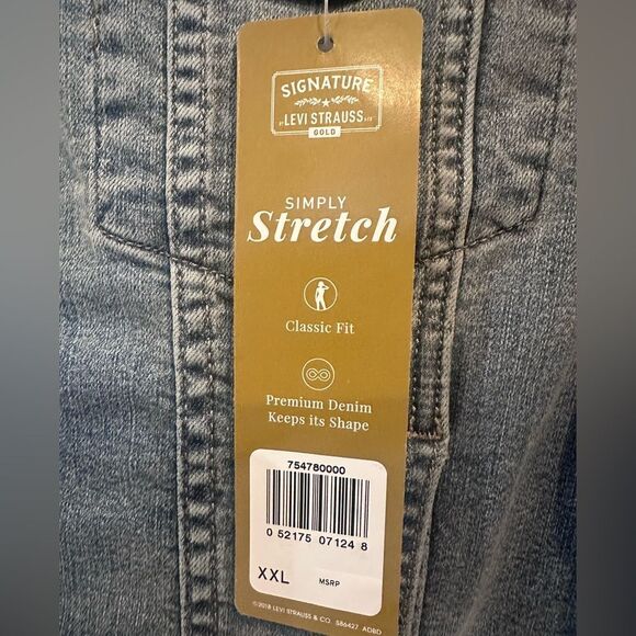 NWTs Levi’s Original Trucker Jean / Denim Jacket Size XXL - Picture 5 of 6